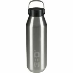 360° degrees Vacuum Narrow Mouth Bottle 750ml silver