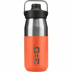 360° degrees Wide Mouth Insulated Drink Bottle with Sipper Cap 550ml pumkin