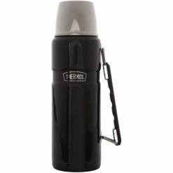 Thermos King Vacuum Flask Enamel 1000ml blue