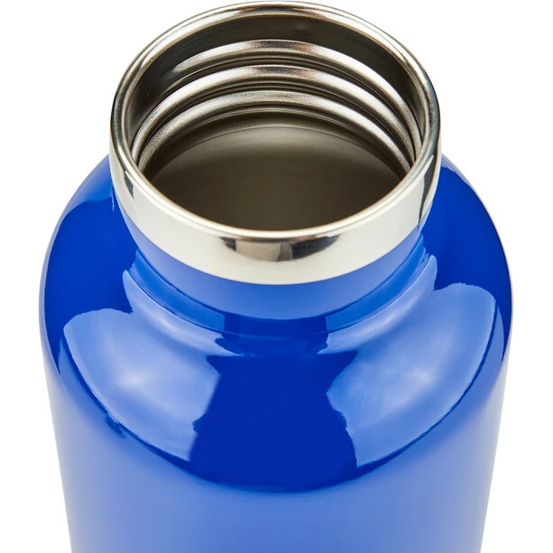 CAMPZ Insulated Bottle with Bamboo Cap 750ml blue 5 CAMPZ Insulated Bottle with Bamboo Cap 750ml blue - Image 3
