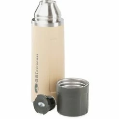 GSI Glacier Stainless Vacuum Bottle 1000ml sand -Cheap Water Bottles Store gsi glacier vacuum bottle 1l sand 3