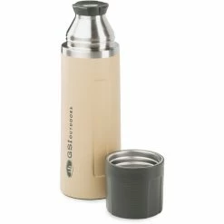 GSI Glacier Stainless Vacuum Bottle 1000ml sand -Cheap Water Bottles Store gsi glacier vacuum bottle 1l sand 4