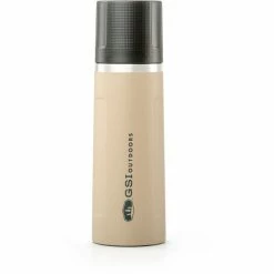 GSI Glacier Stainless Vacuum Bottle 1000ml sand -Cheap Water Bottles Store gsi glacier vacuum bottle 1l sand 5