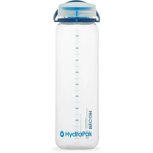 Hydrapak Recon Bottle 1l clear/navy/cyan 3 Hydrapak Recon Bottle 1l clear/navy/cyan