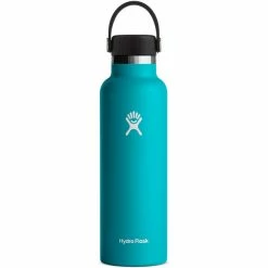Hydro Flask Standard Mouth Bottle Flex Straw Cap 621ml laguna