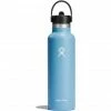 Hydro Flask Standard Mouth Bottle Flex Straw Cap 621ml rain