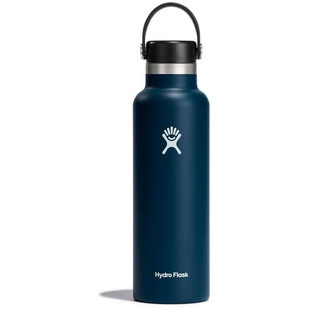 Hydro Flask Standard Mouth Bottle with Standard Flex Cap 621ml indigo 3 Hydro Flask Standard Mouth Bottle with Standard Flex Cap 621ml indigo