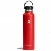 Hydro Flask Standard Mouth Bottle with Standard Flex Cap 709ml goji -Cheap Water Bottles Store hydro flask standard mouth bottle with standard flex cap 709ml goji 1