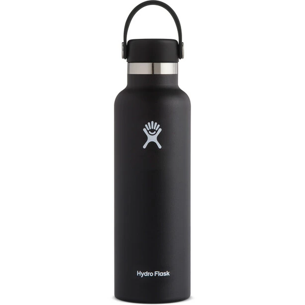 Hydro Flask Standard Mouth Bottle with Standard Flex Cap 621ml black 3 Hydro Flask Standard Mouth Bottle with Standard Flex Cap 621ml black