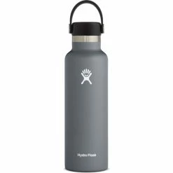 Hydro Flask Standard Mouth Bottle with Standard Flex Cap 621ml stone