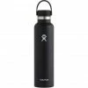 Hydro Flask Standard Mouth Bottle with Standard Flex Cap 709ml black -Cheap Water Bottles Store hydro flask standard mouth flex bottle 709ml black 1