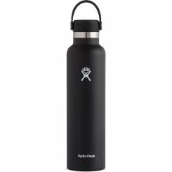 Hydro Flask Standard Mouth Bottle with Standard Flex Cap 709ml black