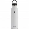 Hydro Flask Standard Mouth Bottle with Standard Flex Cap 709ml white -Cheap Water Bottles Store hydro flask standard mouth flex bottle 709ml white 1