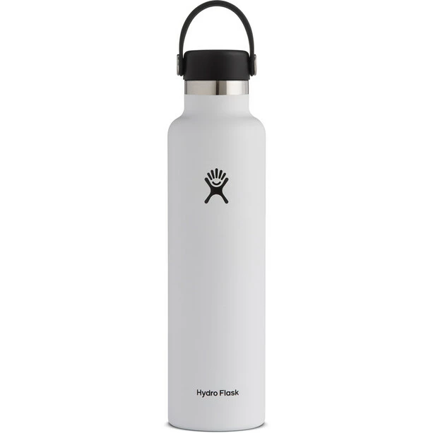 Hydro Flask Standard Mouth Bottle with Standard Flex Cap 709ml white 3 Hydro Flask Standard Mouth Bottle with Standard Flex Cap 709ml white