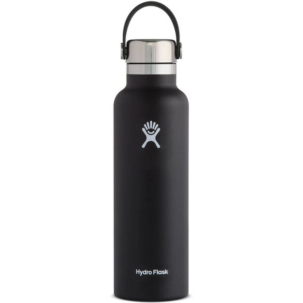 Hydro Flask Standard Mouth Stainless Steel Bottle with Standard Flex Cap 621ml black 3 Hydro Flask Standard Mouth Stainless Steel Bottle with Standard Flex Cap 621ml black