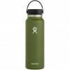 Hydro Flask Wide Mouth Bottle with Flex Cap 1180ml olive 1 Hydro Flask Wide Mouth Bottle with Flex Cap 1180ml olive -Cheap Water Bottles Store hydro flask wide mouth bottle 1180ml olive 1