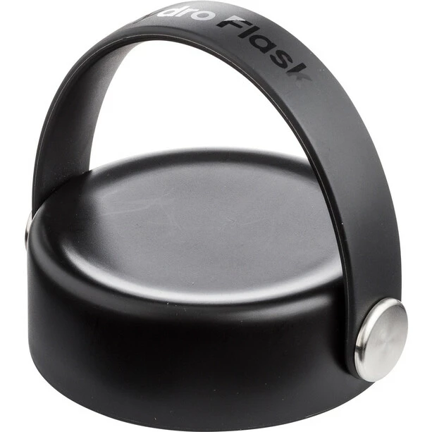 Hydro Flask Wide Mouth Bottle with Flex Cap 591ml black 4 Hydro Flask Wide Mouth Bottle with Flex Cap 591ml black - Image 2