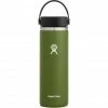Hydro Flask Wide Mouth Bottle with Flex Cap 591ml olive -Cheap Water Bottles Store hydro flask wide mouth bottle 591ml olive 1