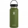 Hydro Flask Wide Mouth Bottle with Flex Cap 946ml olive 1 Hydro Flask Wide Mouth Bottle with Flex Cap 946ml olive -Cheap Water Bottles Store hydro flask wide mouth bottle 946ml olive 1