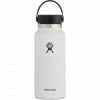 Hydro Flask Wide Mouth Bottle with Flex Cap 946ml white -Cheap Water Bottles Store hydro flask wide mouth bottle 946ml white 1