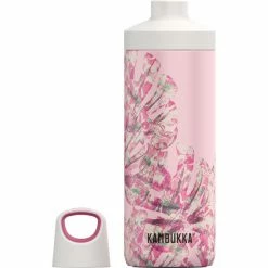 Kambukka Reno Insulated Bottle 500ml monstera leaves -Cheap Water Bottles Store kambukka reno insulated bottle 500ml monstera leaves 2