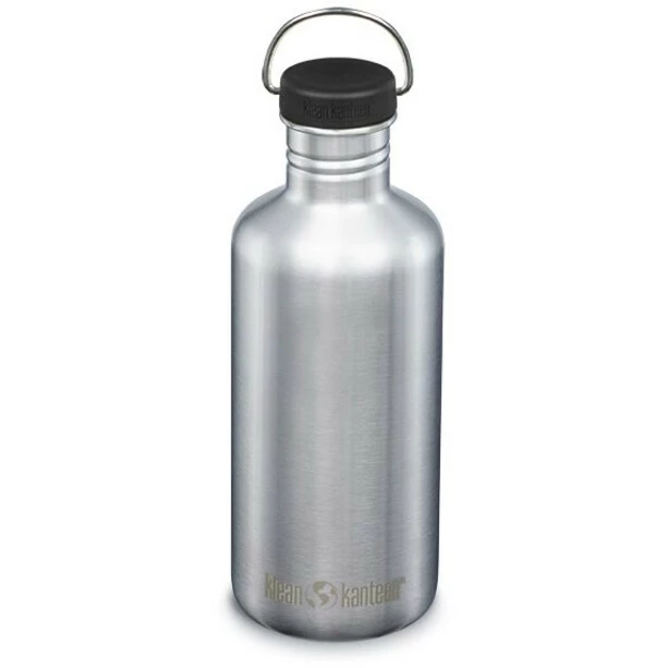 Klean Kanteen Classic Bottle 1182ml with Loop Cap brushed stainless 3 Klean Kanteen Classic Bottle 1182ml with Loop Cap brushed stainless