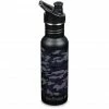 Klean Kanteen Classic Narrow Bottle 532ml with Sport Cap black camo