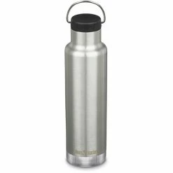 Klean Kanteen Classic VI Bottle 592ml with Loop Cap brushed stainless