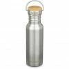 Klean Kanteen Reflect Narrow Bottle 532ml with Bamboo Cap brushed stainless -Cheap Water Bottles Store klean kanteen reflect narrow bottle 532ml with bamboo cap brushed stainless 1