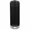 Klean Kanteen TKWide VI Bottle 473ml with Café Cap black 1 Klean Kanteen TKWide VI Bottle 473ml with Café Cap black -Cheap Water Bottles Store klean kanteen tkwide vi bottle 473ml with cafe cap black 1