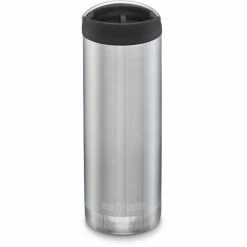 Klean Kanteen TKWide VI Bottle 473ml with Café Cap brushed stainless