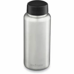 Klean Kanteen Wide Bottle 1182ml with Wide Loop Cap brushed stainless
