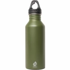 MIZU M5 Bottle with Black Loop Cap 500ml enduro army