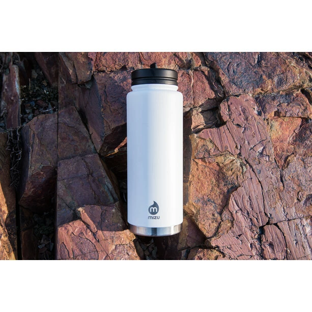 MIZU M9 Bottle with Straw Lid 900ml enduro white 6 MIZU M9 Bottle with Straw Lid 900ml enduro white - Image 4