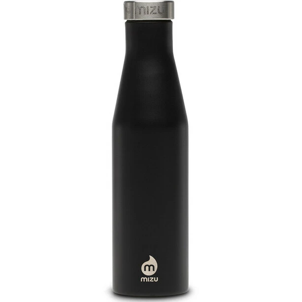 MIZU S6 Insulated Bottle with Stainless Steel Cap 600ml enduro black 3 MIZU S6 Insulated Bottle with Stainless Steel Cap 600ml enduro black