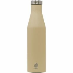 MIZU S6 Insulated Bottle with Stainless Steel Cap 600ml sand