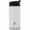 MIZU V5 Insulated Bottle 450ml with Coffee Lid white -Cheap Water Bottles Store mizu v5 insulated bottle 450ml with coffee lid white 1