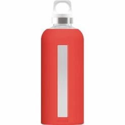 Sigg Star Glass Drinking Bottle 500ml scarlet