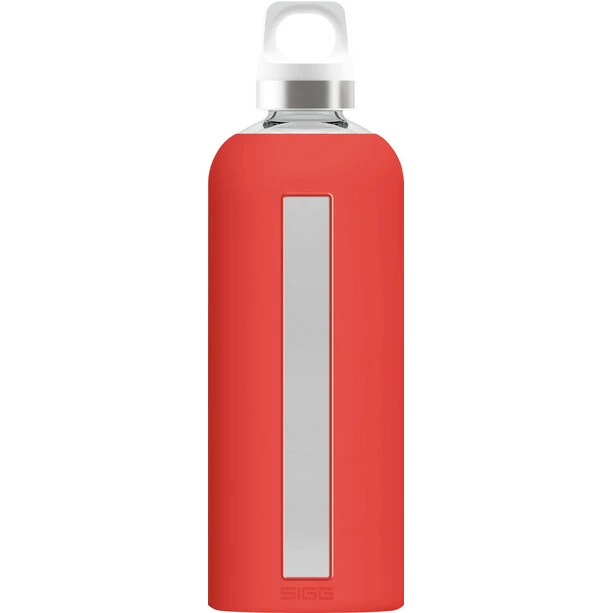 Sigg Star Glass Drinking Bottle 850ml dcarlet 3 Sigg Star Glass Drinking Bottle 850ml dcarlet