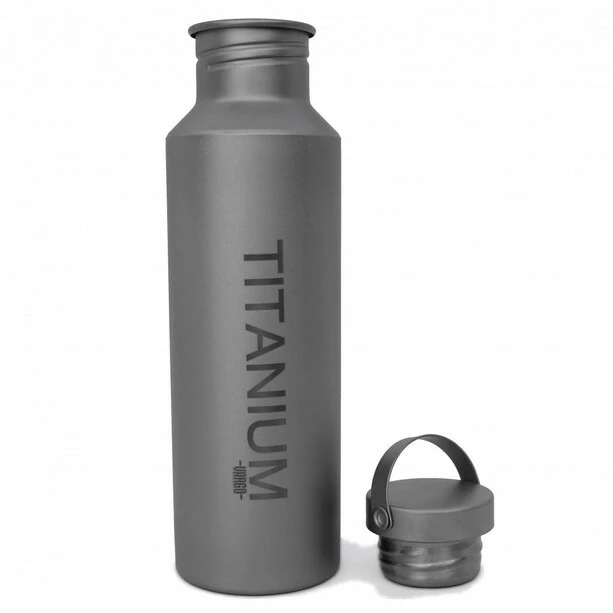 Vargo Titanium Water Bottle with Titanium Lid 650ml 4 Vargo Titanium Water Bottle with Titanium Lid 650ml - Image 2